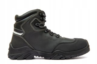 SKÓRZANE BUTY ROBOCZE BHP PERF SHOOTER BLACK S3 SRC SKÓRA LICOWA ROZ.41-46