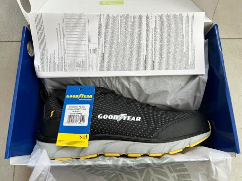 LEKKIE BUTY OBUWIE ROBOCZE BHP Z ŻELOWĄ WKŁADKĄ GOODYEAR 1667 S1P r.41-46