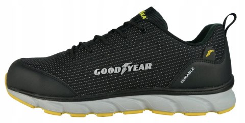 LEKKIE BUTY OBUWIE ROBOCZE BHP Z ŻELOWĄ WKŁADKĄ GOODYEAR 1667 S1P r.44