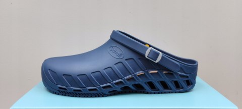 OBUWIE ROBOCZE CHODAKI GUMOWE KLAPKI MEDYCZNE CLOG EVO BLUE SCHOLL R.41-46